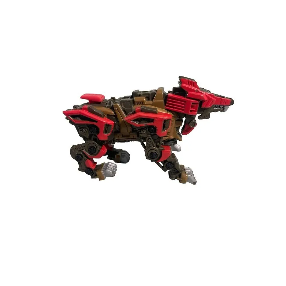 Tomy Hasbro Zoids Liger Zero X Red Action Figure 2002 *Missing Parts* Incomplete